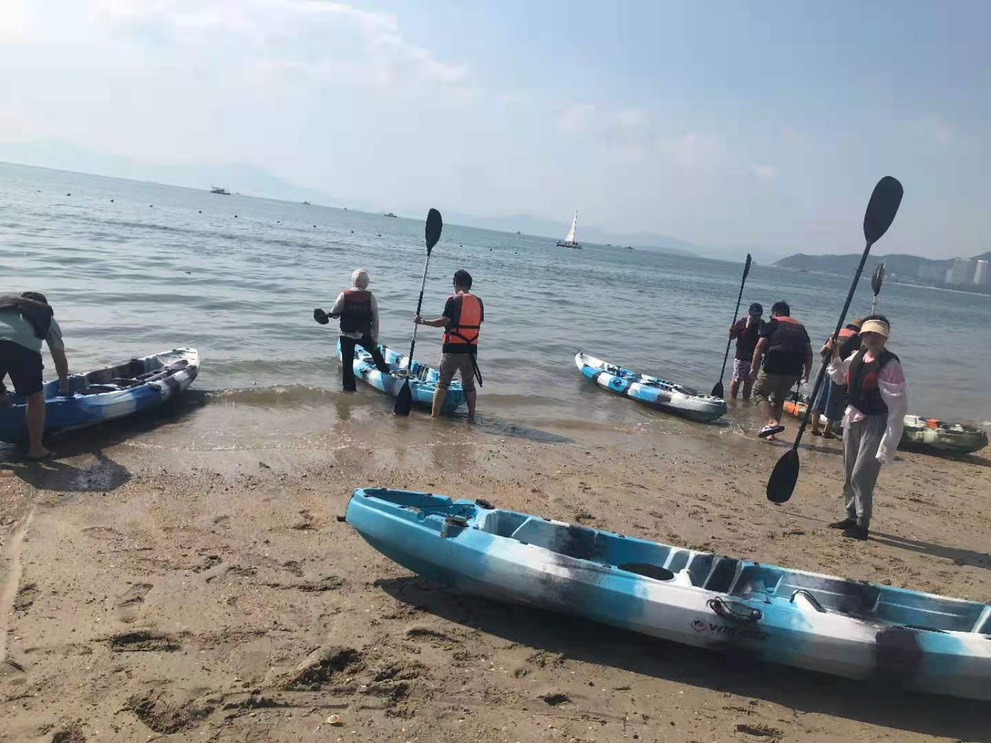 薩科微SLKOR團(tuán)隊雙人皮劃艇
